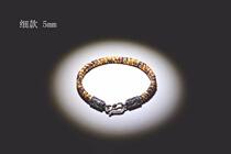 Tibetan nine-way Diamond knots hand-woven hand rope male five-color rope silver jewelry lady I Tibetan ethnic style jewelry hand