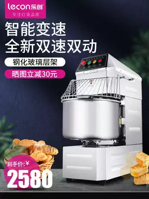 Lok Chong noodle commercial 15kg electric automatic double-speed chef machine dough noodles mixer