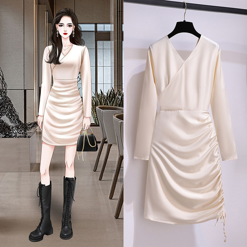 Advanced French style Don't make sense of design Feelings Petty high purse Hip Dress Skirt Woman Early Fall 2022 New Little Guy