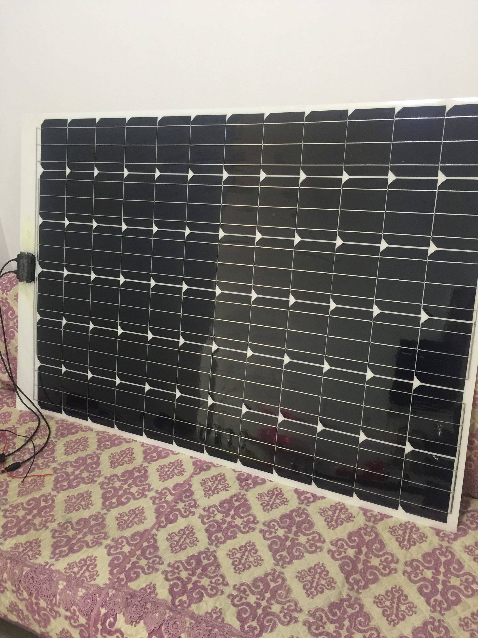 250w Flexible Solar Panel Room Roof Roof Roof Installation Car Household Household Can Bend Lightweight 2mm