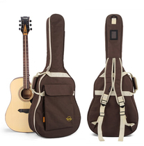 41 inch black brown guitar bag Thickened Guitar Backpack Guitar Sponge Bag Guitar Bag