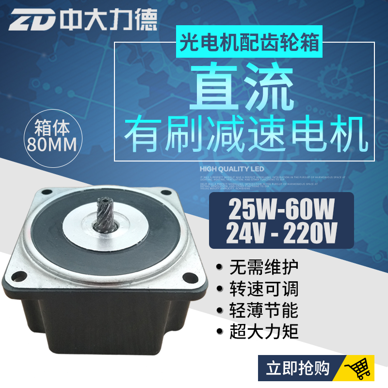 ZD CUHK 25W DC brushless motors Z2BLD25-24GN-30S Special DC brushless motors for wire fence machines