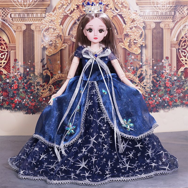 60cm Tongle Barbie Doll Large Princess Gift Box Set Intelligent Dialogue Talking Girl Toy
