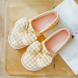 Confinement shoes summer thin thickened bottom bag heel breathable postpartum cotton slippers women's spring and autumn non-slip soft bottom home shoes