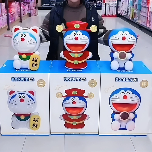 Большая детская копилка, игрушка подходит для мужчин и женщин, новая коллекция, Дораэмон, копилка для денег, популярно в интернете, подарок на день рождения