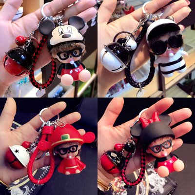 钥匙扣男女韩国可爱萌奇奇汽车包包挂件
