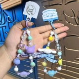 Sanrio, оригинальный мобильный телефон, милый брелок с бантиком, ранец, подвеска