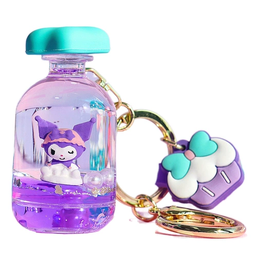 Sanrio, оригинальный крутящийся изысканный мультяшный брелок, ключи от машины, изысканный стиль