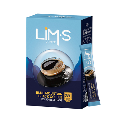 纯黑咖啡粉蓝山风味原装进口LIMS