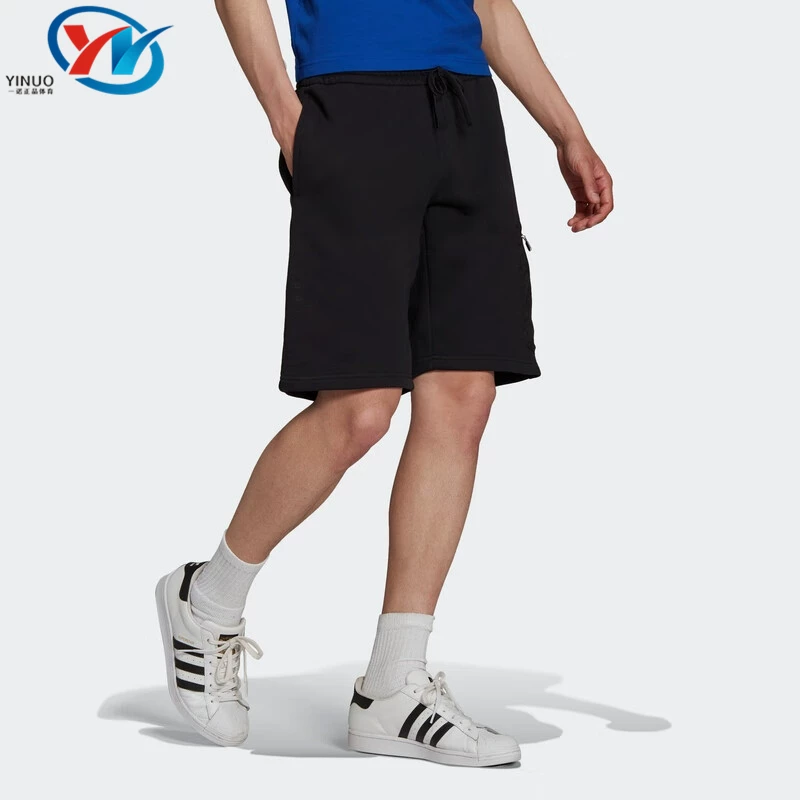Дышащие спортивные штаны Adidas для тренировок, шорты, для бега