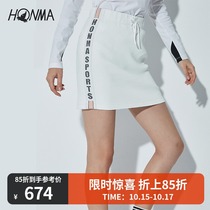 HONMA GOLF Women autumn cotton culottes fashion clothes women GOLF solid color A- shaped short culottes