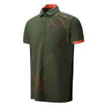 (Professional Golf) HONMA2024 New Sunscreen Printed Polo Shirt Contrast Color Punching HMKX707R813