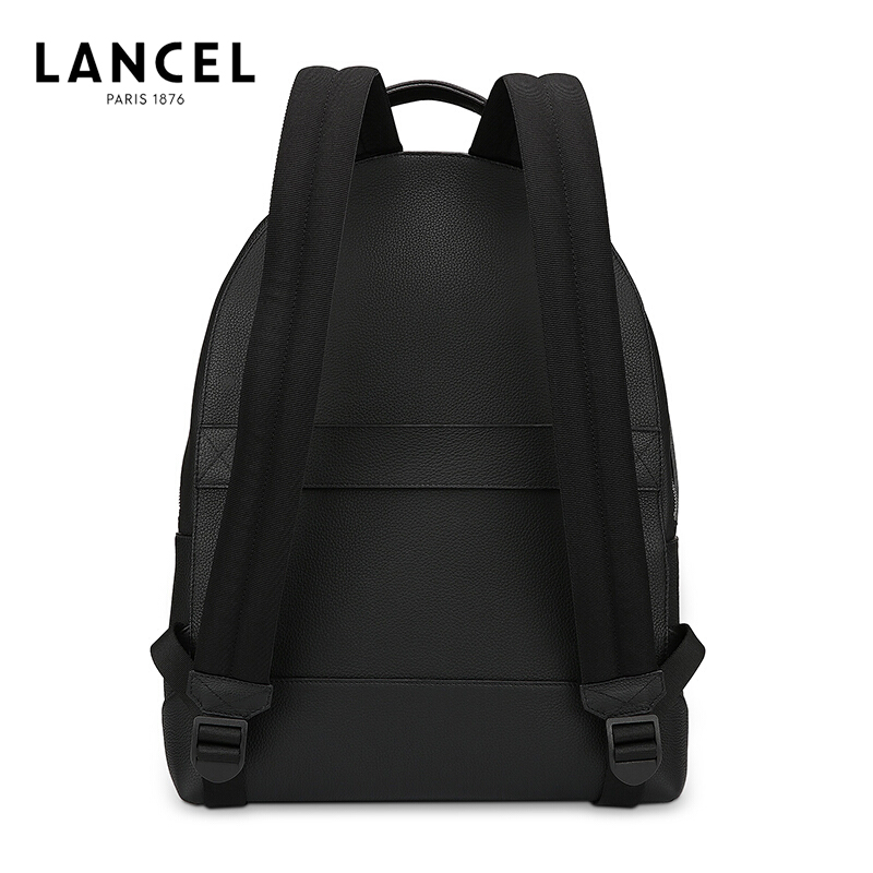 Lancel Lanzi GRAPHIC Dòng nam Da Shoulder Bag Pháp thời trang máy tính Bag A08553