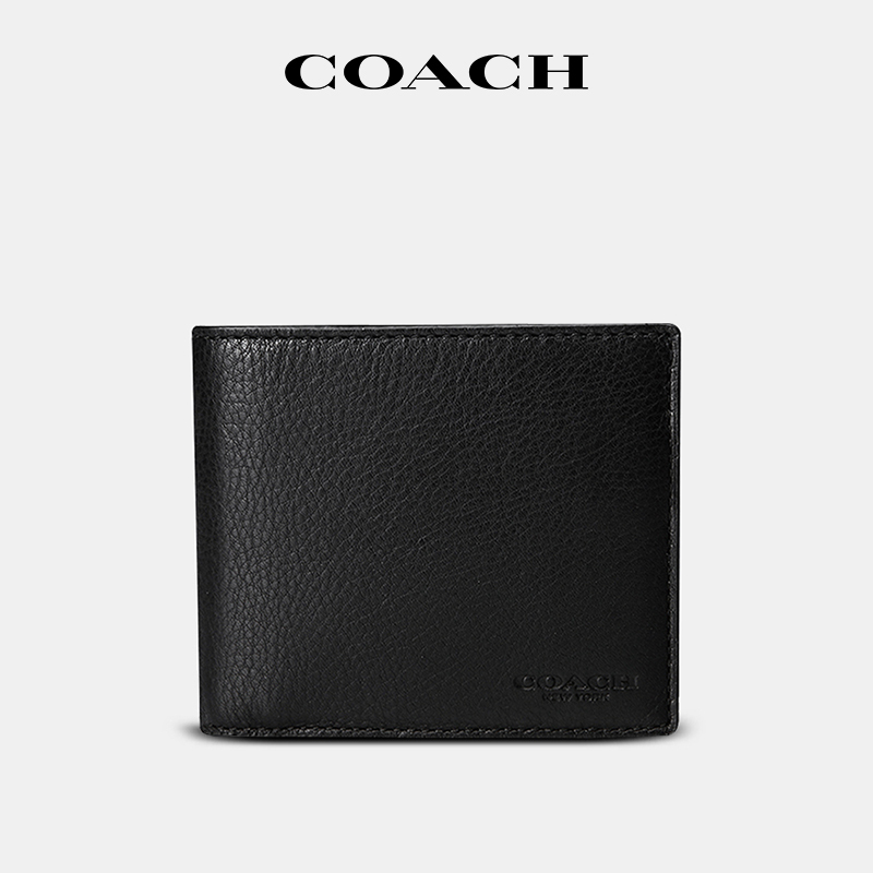 【In-Stock in China】/Coach Men's Wallet with Multiple Card Slots, Gift for Boyfriend