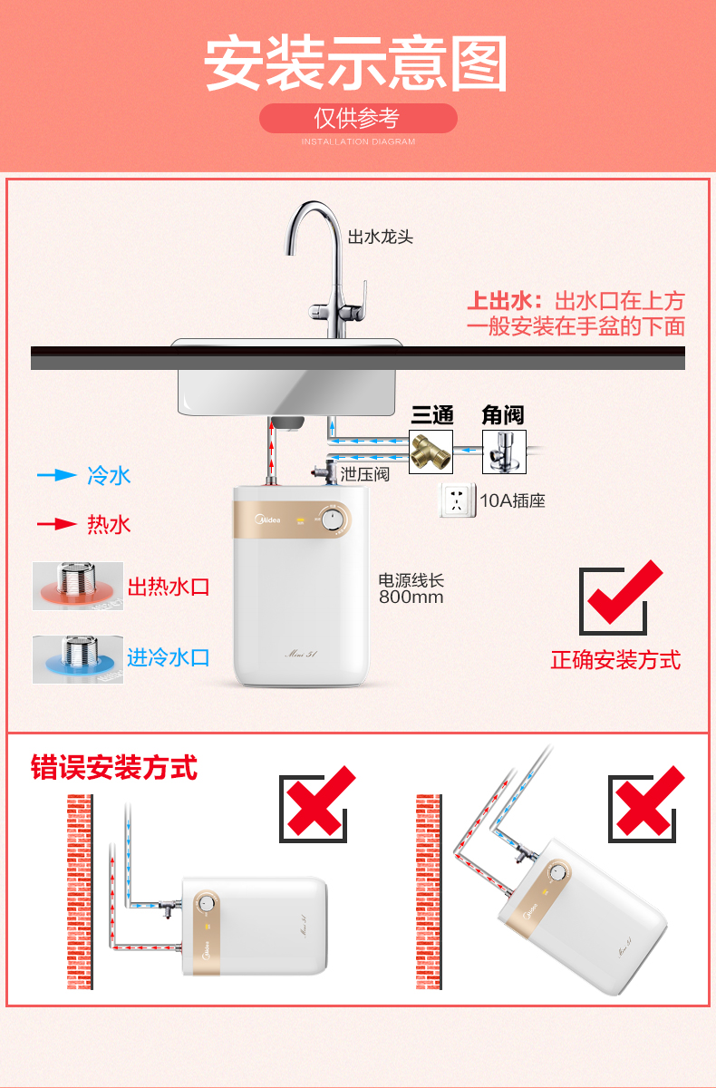 cây nước nóng lạnh toshiba Nhà bếp nhỏ đẹp kho báu gia đình chính hãng 5 lít L lưu trữ nước nhà bếp kho báu ngay lập tức nhà bếp nhỏ nước nóng kho báu nước nóng điện 6L cây nước nóng lạnh alaska