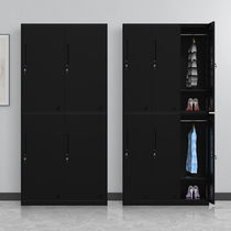 Four-door locker Staff locker Dormitory Steel iron locker with lock Gym bathroom Six-door locker