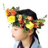 Пекин Тяньцзин Тонгченг Цветочный Экспресс праздник празднования свадебного клуба фанат фанат фаната Tianxing Голова цветочное кольцо украшение