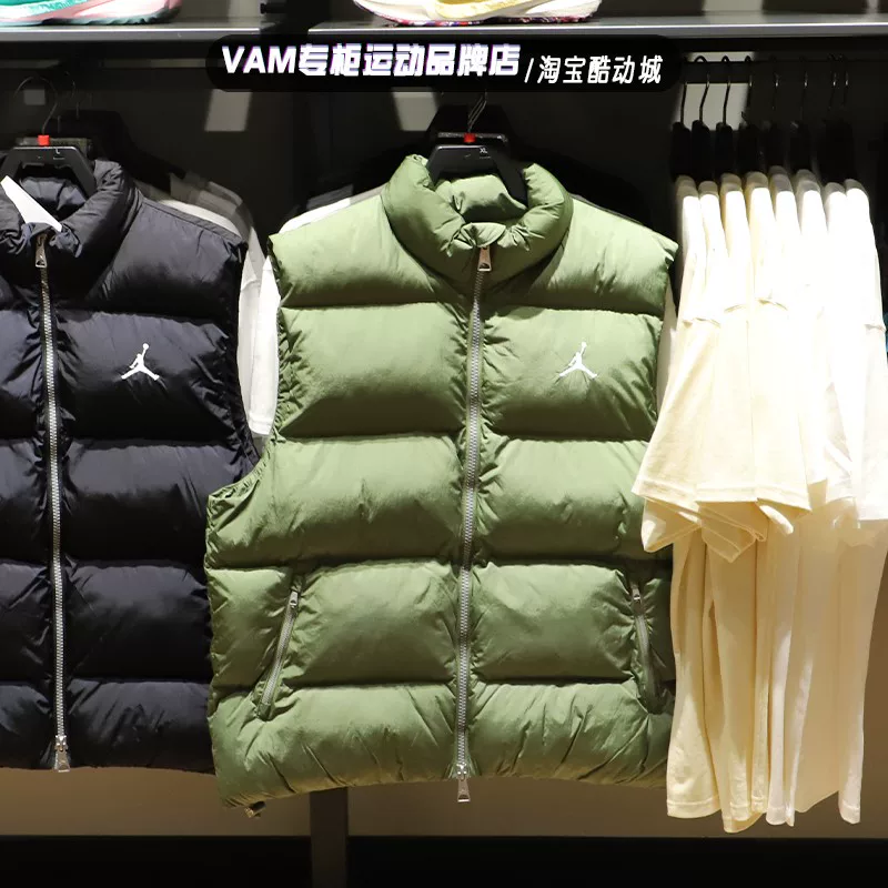 Nike, winter sports vest, keep warm jacket for leisure, 2023