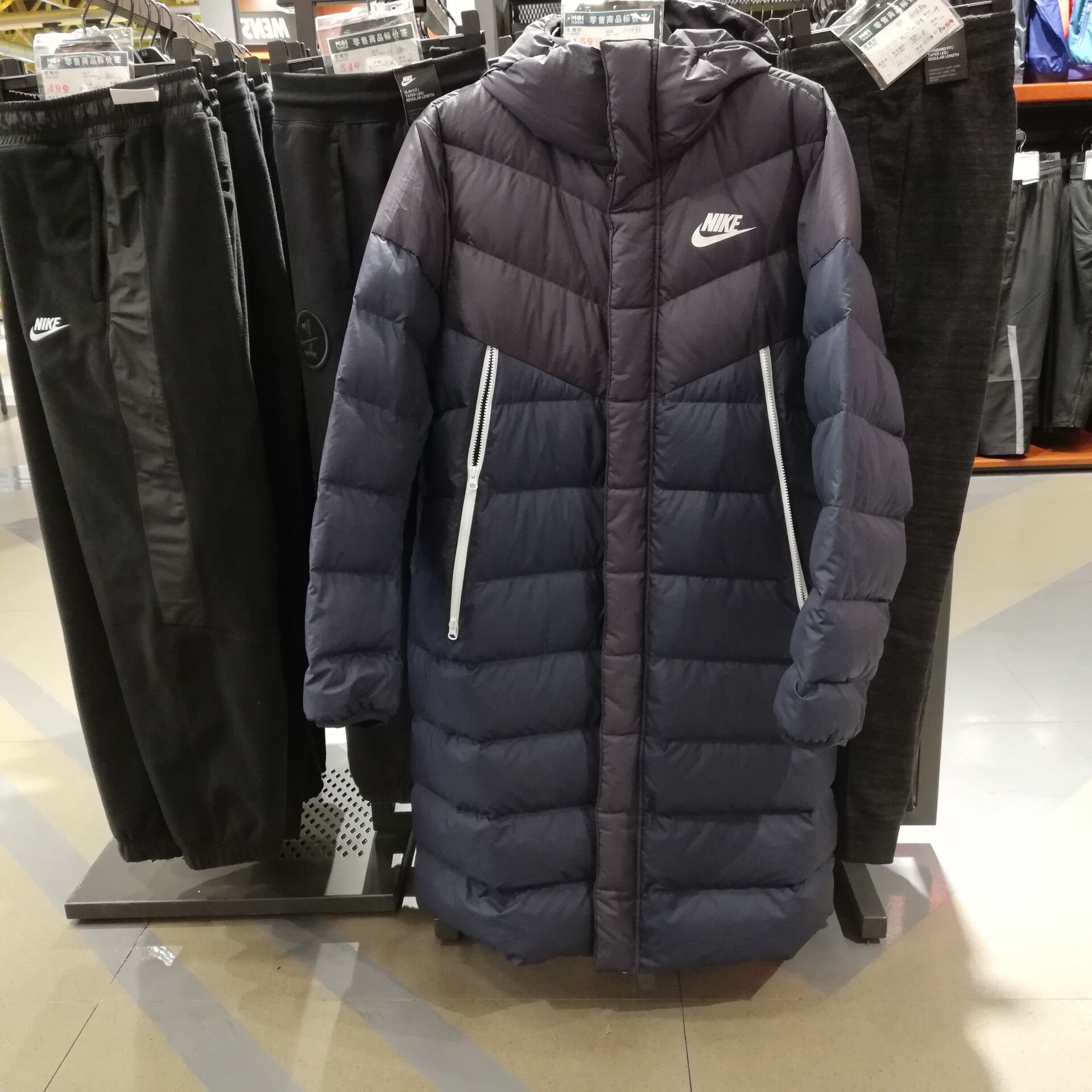 Áo khoác nam Nike mùa đông 2018 ấm áp và áo khoác dài xuống gió AA8854-081-010-355 - Thể thao xuống áo khoác áo phao nam dài