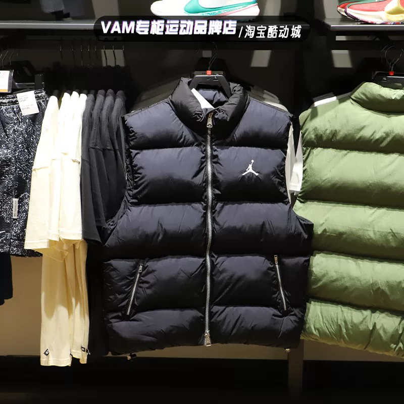 Nike, winter sports vest, keep warm jacket for leisure, 2023