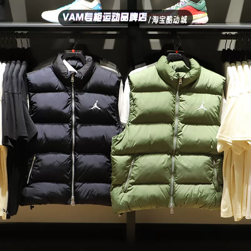 Nike, winter sports vest, keep warm jacket for leisure, 2023