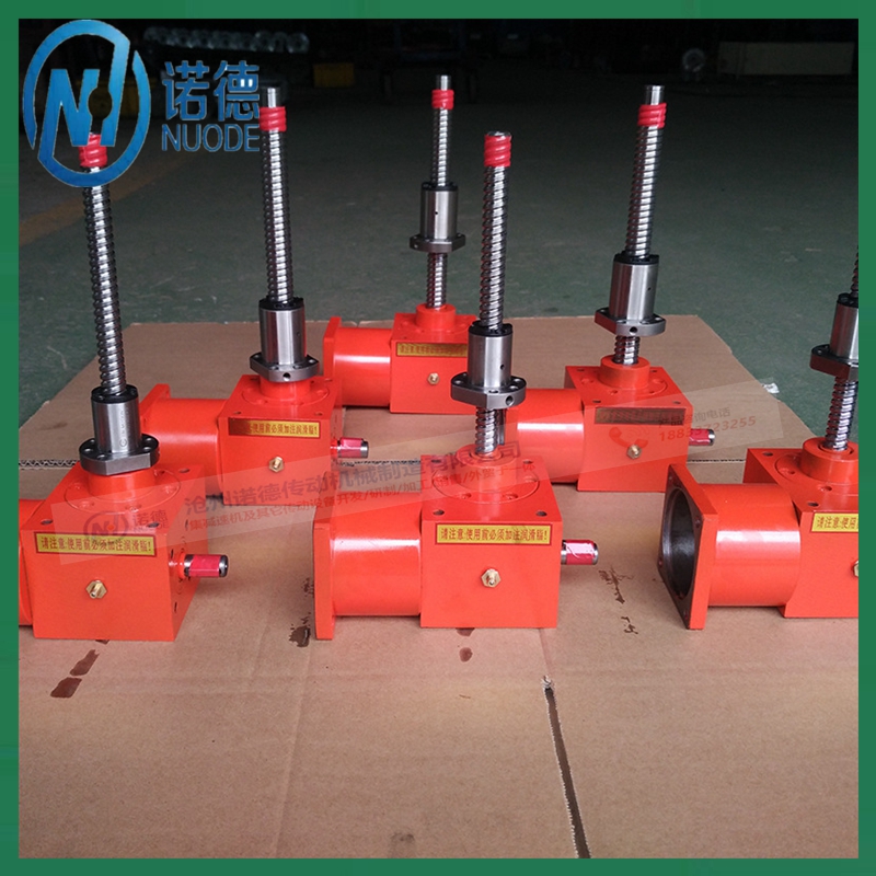 Small screw lift SJA5 SJA10 high precision screw lift hand electric lift platform