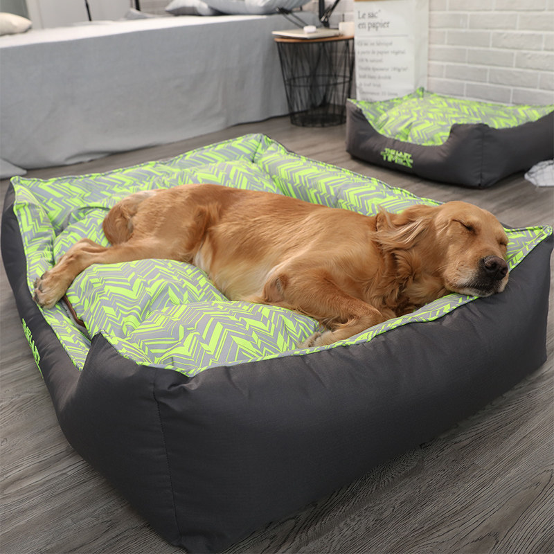 Dog Nest All Season Universal Summer Summer Cool Nest Unwashed Large Midsize Dog Gold Wool Pooch Mat Pet Bed Supplies