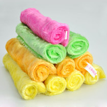 Original factory house Compulsory Magic Rag not stained with oil dishwashing Peppercloth Taiwan Ultrafine Bamboo Fiber Double Layer Thickened