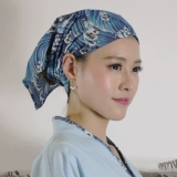 Японский стиль головокружительного платка женский ресторан официант Шляпа шеф -повар, нефтяная сигарета, магазин суши с сигарет Baotou Hat