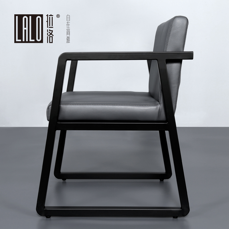 Lalo designer office computer chair Studio Minimalist chair Home backrest Simple Nordic dining chair