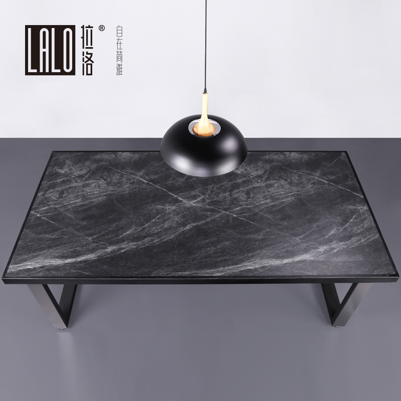 Lalo light luxury desk conference table long table multifunctional computer table household wear-resistant simple Nordic dining table