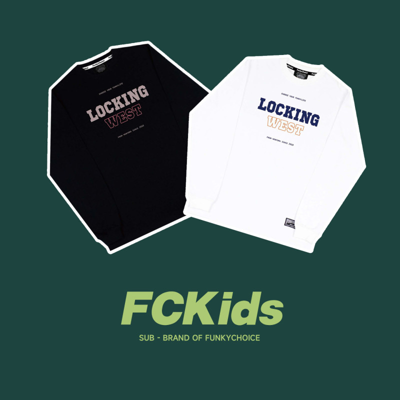 Funkychoice West Coast American Street Dance T-Shirt Practice Clothes Locking Lock Dance Children's Wear Hip-Hop Long Sleeve Funkychoice West Coast American Street Dance T-Shirt Practice Clothes Locking Lock Dance Children's Wear Hip-Hop Long Sleeve