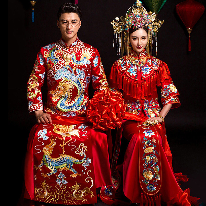 Chinese Wedding Dress Men 51 Off Sintoemcasa Com Br