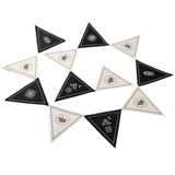 Blackdog Black Dog Outdoor Camping Savenes Atmosphere Triangle Flag Camps Commerse Decoration Небольшой флаг, чтобы сфотографироваться
