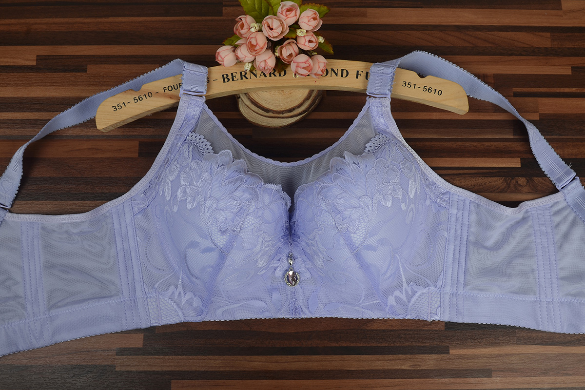Bộ đồ lót cỡ lớn nữ béo mm cốc lớn ngực lớn chống chảy xệ trên bộ sưu tập 200 kg nhận được một ly sữa mỏng áo ngực dán