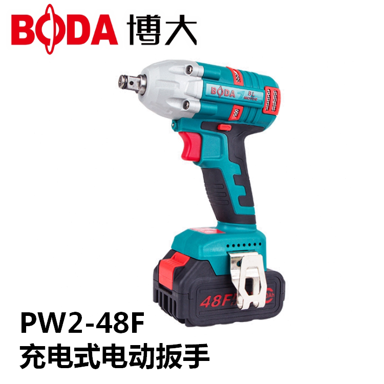 BODA PW5-48F Lithium electric wrench POB-KP03-16 Impact electric torque charging brushless car