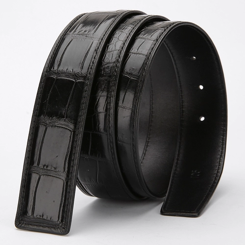 Мужской ремень, пряжка, Таиланд, крокодил, из натуральной кожи