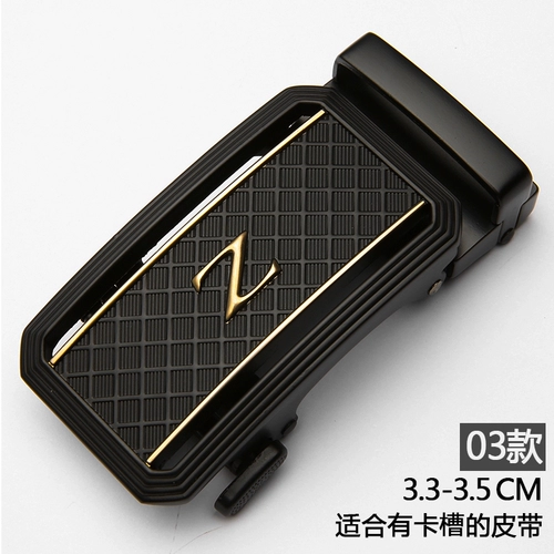 Ремень, модная пряжка, аксессуар, бизнес-версия, 3.5см