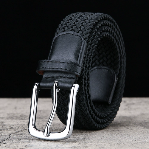 帛承 Модный эластичный плетеный ремень, эластичные штаны для отдыха