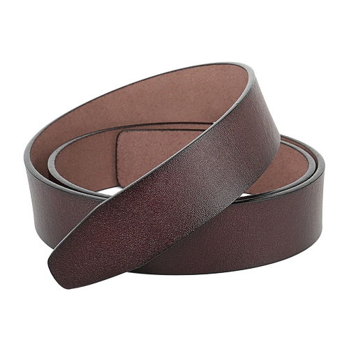 Ремень, штаны, канавка, из натуральной кожи, 3.0см