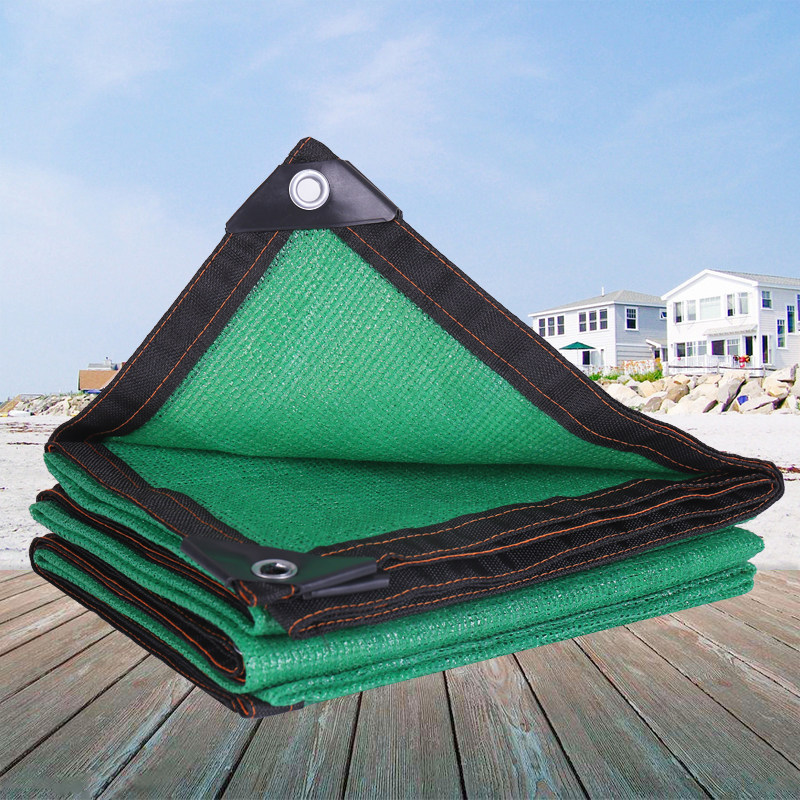 Green shade net encryption thickened sunshade sunscreen net home courtyard balcony shade flower succulent plant shade