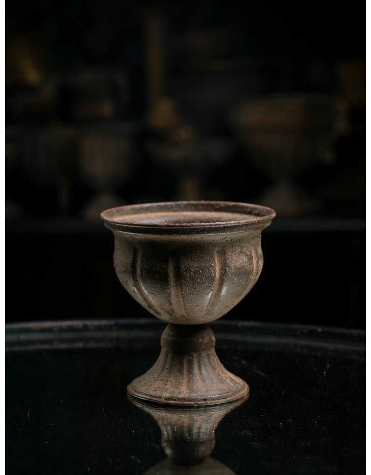 Runjia nhà màu gỉ sắt nghệ thuật màu cũ retro nhiều phong cách cổ bình hoa - Vase / Bồn hoa & Kệ chậu cây hình chữ nhật