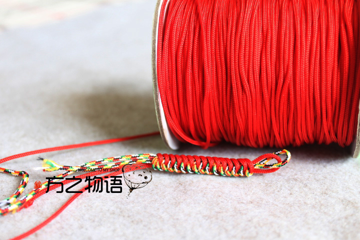 B dòng ngọc bích 1.5mm dòng Jinlun DIY handmade vòng đeo tay vòng chân vật liệu gói yêu cầu dòng - Vòng chân lắc chân vàng PNJ