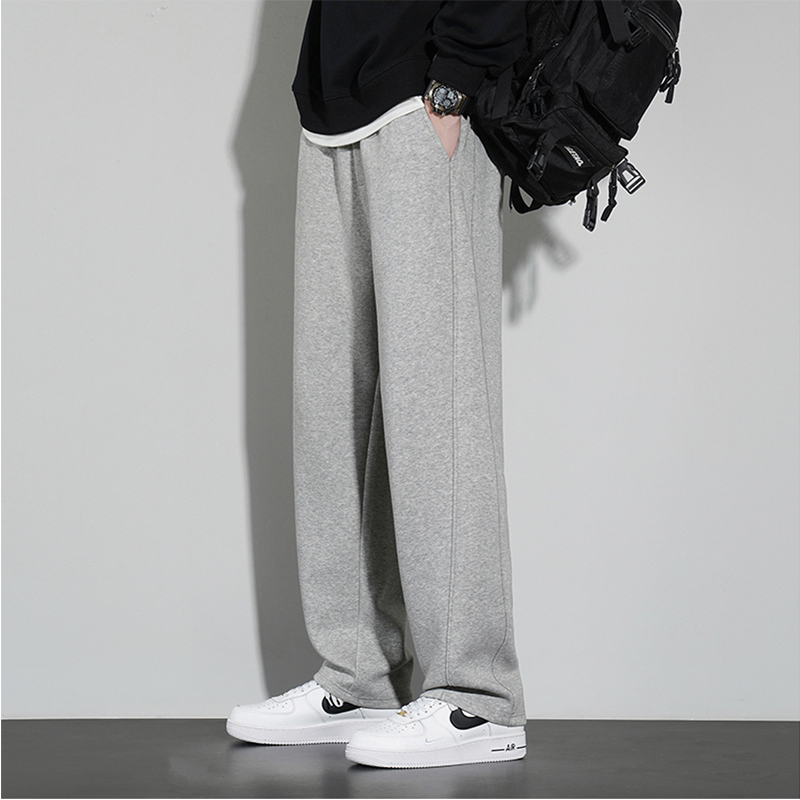 Men's Pants 2026 Summer Thin New Trendy Casual Sports Pure Cotton Long Pants Loose Straight Breathable Brand Sweatpants Men's Pants 2026 Summer Thin New Trendy Casual Sports Pure Cotton Long Pants Loose Straight Breathable Brand Sweatpants