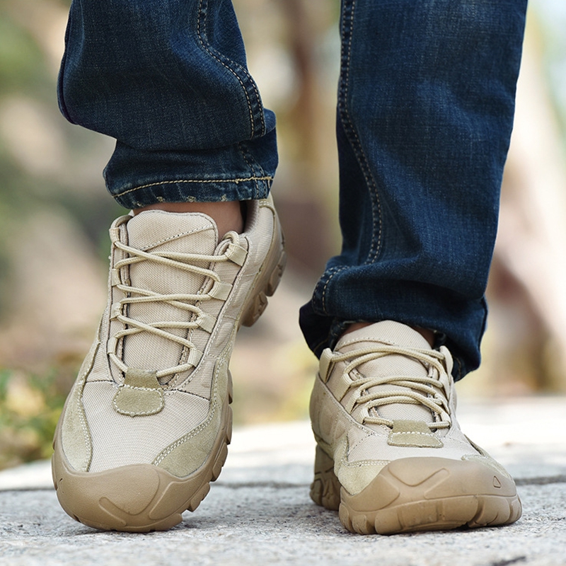 Outdoor Low Help Shoes Men's Special Soldiers Combat Training Boots New breathable 511 Desert Shoes Tactical Shoes Tourism Climbing Shoes