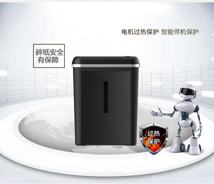 Máy cắt thép Miki sê-ri SD9101 máy băm vụn 4 cấp giấy bí mật dạng hạt 8 tờ / đôi giấy gấp đôi đầu vào văn phòng máy hủy tài liệu - Máy hủy tài liệu máy hủy tài liệu bonsaii 4s23
