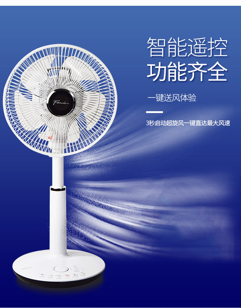 日本 森田 立式涡轮对流落地扇 图2