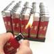 Plastic explosion-proof thickened disposable supermarket hotel customized household durable electronic open flame lighter