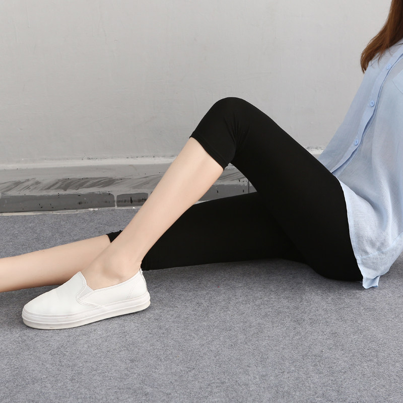 2018 mùa hè mới phương thức bảy quần xà cạp của phụ nữ phần mỏng mặc kích thước lớn 7 điểm quần quần chân quần