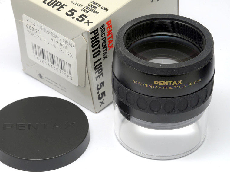 (send cleaning wet wipes) Pentex SMC5 5x viewing sheet Enlarged Focus Magnifier applies 135 Grand painting amplitude